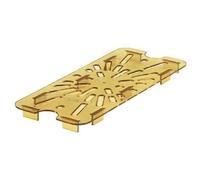 Cambro High Heat Polycarbonate Drain Plate - GN 1/3