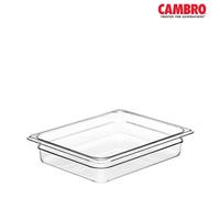 Cambro Polycarbonate Clear Gastronorm 1/2 (Each)