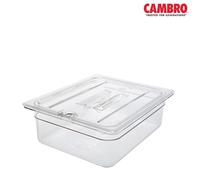 Cambro Polycarbonate Clear Handled Lid Notched 1/6 (Each)