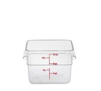 Cambro Polycarbonate Clear Storplus Container 285 x 285 x D205mm (Each)