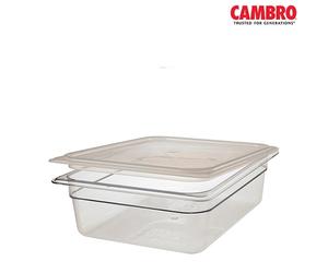 Cambro Polypropylene Clear Seal Lid 1/4 (Each)