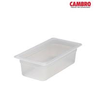 Cambro Polypropylene Translucent Gastronorm 1/3GN (3.6Ltr) (Each)