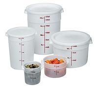 Cambro RFS12148 Round Storage Container, 11.4 L Capacity, White