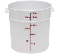 Cambro RFS18148 Storage Container, Round, 18-Quart by Cambro