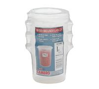 Cambro RFS1PPSW3190 1-Quart Round Food-Storage Container with Lid, Set of 3
