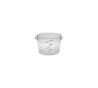 Cambro RFSCW12135 Cambro Clear Round Container, 12 Quart Pack of 1