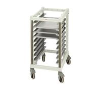 Cambro Ultimate Half Height Bakery Trolley with Extended Rail - 600x400mm