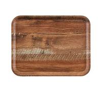 Cambro Wood Grain Tray Madeira - 330x430mm Brown Oak