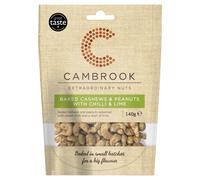 Cambrook Baked Cashews & Peanuts With Chilli & Lime 140g
