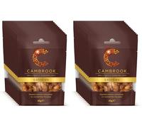 Cambrook - Caramelized Cashews, 45g Bag, Pack of 24