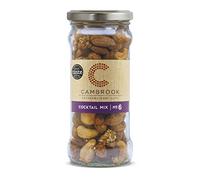 Cambrook Cocktail Mix № 6| Salted, Smoked, & Caramelised Mixed Nuts 170 g Jar - Premium Quality Nuts, Vegetarian