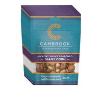 Cambrook - Giant Hickory Smoke Seasoned Corn, 12 x 85g Bags