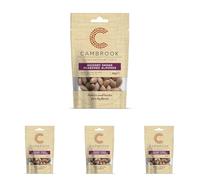 Cambrook - Hickory Smoke Seasoned Almonds, 80g Bag (Pack of 4)