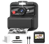 CAMCLID Kids Camera Instant Print, 3.0'' Screen 48MP Kids Digital Camera