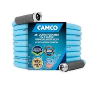 Camco 22591 EvoFlex 25ft Drinking Water Hose, Bule, 25-Foot