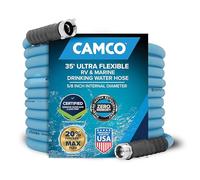 Camco Drinking Water Hose EvoFlex 22595 35-Foot 5/8-Inch ID Extra Flexible RV and Marine Use