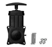 Camco 39503 RV Replacement Drain Valve with Handle - Features a Durable Plastic Handle and 1.5" Diameter Valve Opening