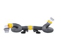 Camco RV Sewer Hose Kit Superkit – 6 m Grey (Model 39659)