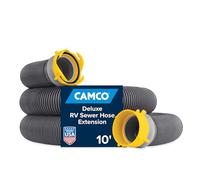 Camco 39665 10' RV Sewer Hose Deluxe Extension, Gray