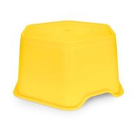 Camco 44421 Heavy-Duty Stabilizer RV Jack Support, Yellow - Provides 7-inches of Lift and Stability for RV Jacks - Compatible with 10-inch Round Jack Pads - Features a 6,000 lb. Rating