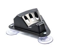 Camco 45506 Black Triple Flag Holder Suction Cup Mount