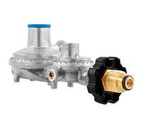 Camco 59333 Horizontal Two Stage Propane Regulator with POL