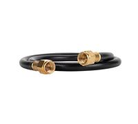 Camco 59913 3' Propane Hose Assembly - 3/8" Female Flare x 3/8" Female Flare, Black