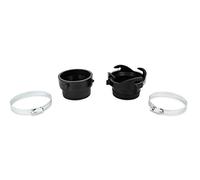 Camco Camper/RV Sewer Hose Twist Connect Kit | Quickly Connect 2 RV Sewer Hoses | Features Simple Non-Restrictive Design & Fits 3” Camper Sewer Hoses | Includes Lug Connector Fitting & More (39543)