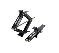 Camco EAZ-Lift 24-inch Stabilizing RV Scissor Jacks - Features a 7,500 lb Load Capacity - Heavy-Duty Steel Construction - Set of 2 (48830)
