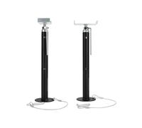 Camco Eaz-Lift RV Slide Out Supports - Heavy-Duty Steel Support Jacks for Camper - Adjustable Height from 19" to 47" with Incremental Lock Positions - Supports Up to 5,000lbs Each - Set of 2 (48866)