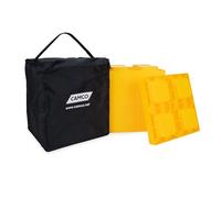Camco Heavy Duty Leveling Blocks, Ideal For Leveling Single and Dual Wheels, Hydraulic Jacks, Tongue Jacks and Tandem Axles (10 pack, Frustration-Free Packaging)