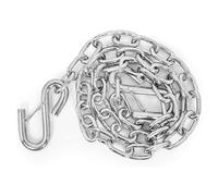 Camco Heavy Duty Steel 48" Safety Chain with Spring Hooks - Secures Tow Vehicle to Trailer | Class I 2,000 lb Capacity | Great for RV, Trailer, and Boat Towing |Rust Resistant - (50022)