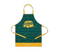 Camco Life is Better at the Campsite Apron, Green Grid | Great for Baking, Cooking and Grilling | Adult Sizing (53122)