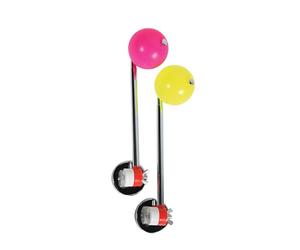 Camco Magnetic Hitch Alignment Kit - Helps You Align Your Hitch | Each Guide Extends Up To 50" for Easy Viewing | System Works With Virtually Any Tow Vehicle and Trailer - (44603)