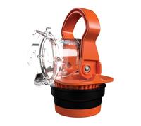 Camco Rhino RV Sewer Adapter PRO - Clear Sewer Hose Elbow with Drain Lock Adapter - Includes Ergonomic Handle & Flexible Adapter (39730)
