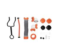 Camco Rhino RV Tote Tank Accessory Kit | Features an Assortment of Rhino Tote Tank Accessories Including a Steel Tow Adapter, 3-Foot Sewer Hose, and More (39021)