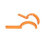Camco RhinoFLEX RV Sewer Hose Wrenches, 2-Pack, Orange
