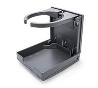 Camco RV/Marine Adjustable Drink Holder | Holds Almost Any Size Mug, Cup, Bottle or Can | Extra Cup Holders for Cars, Trucks, RVs, Vans, Boats, and More | 2-Pack, Gray (44047)