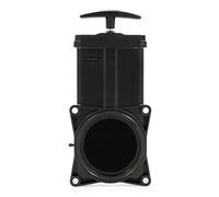Camco RV Replacement Waste Valve with Handle - Features Durable Plastic Handle & 3-Inch Diameter Valve Opening (39513)