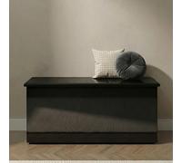 Camden Blanket Box - Black Gloss