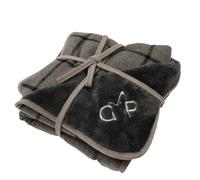 Gorpets Camden Blanket Large (150x100 cm) Grey Check (Double Sided)