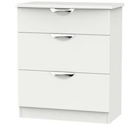 Camden Deep Chest - 3 Drawer - Grey