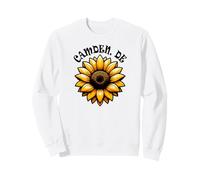 Camden Delaware USA Sunflower Design Sweatshirt