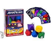 Camden Games Asteroid Dice: The giant throw & collide squishy dice game! Easy to Learn & Quick to Play - 2 to 8 Players - Ages 7+ Kids Teens - 15 mins to play