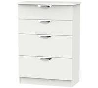 Camden Grey 4 Drawer Deep Chest