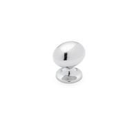 Camden Kitchen Cabinets Oval Knob, Brushed Nickel, Pack Of 2