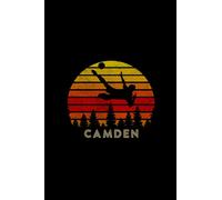 Camden Name Gift Personalized Football Notebook Planner, Checklist Journal for Soccer Sport Lovers: Gym, Bill, A5, 6x9 inch, Mom, To-Do List, A Blank, Planner, Over 110 Pages, 5.24 x 22.86 cm