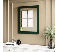 Camden Rectangular Green Wall Mirror 550 x 700mm