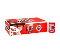 CAMDEN TOWN BREWERY HELLS LAGER - 4.6% ABV Beer - Unpasteurised for a Classic, Crisp, Refreshing Taste - 24 x 330ml Cans