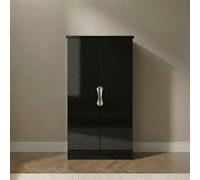 Camden Wardrobe - Midi - Black Gloss